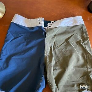 Men's Billabong Two-Tone Swim Trunks